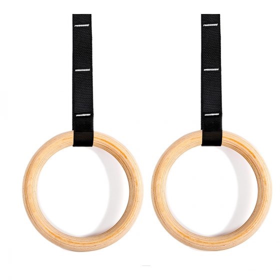 Buy Xtreme Elite Wooden Gymnastic Rings - EGym Supply
