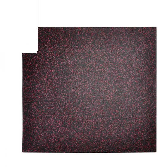 Buy Elite Star-lite Rubber Floor Tile Black/rose Black/rose - EGym Supply